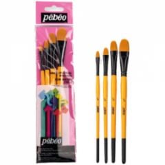 Pebeo Kedi Dili Fırça Seti 4'lü Set-11