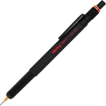 Rotring 800+  Mekanik Versatil Uçlu Kalem Siyah 0.5mm