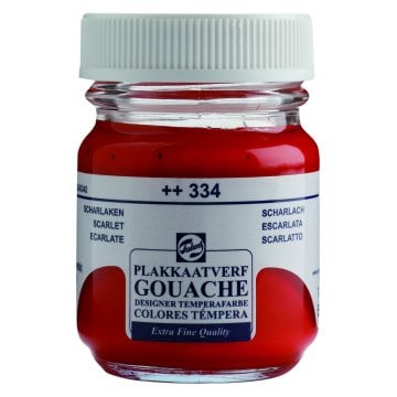 Talens Guaj Boya 50ml- 334 Scarlet