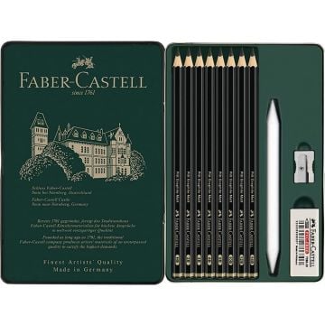 Faber-Castell Pitt Graphite Matt 11 Parça Dereceli Kalem Seti