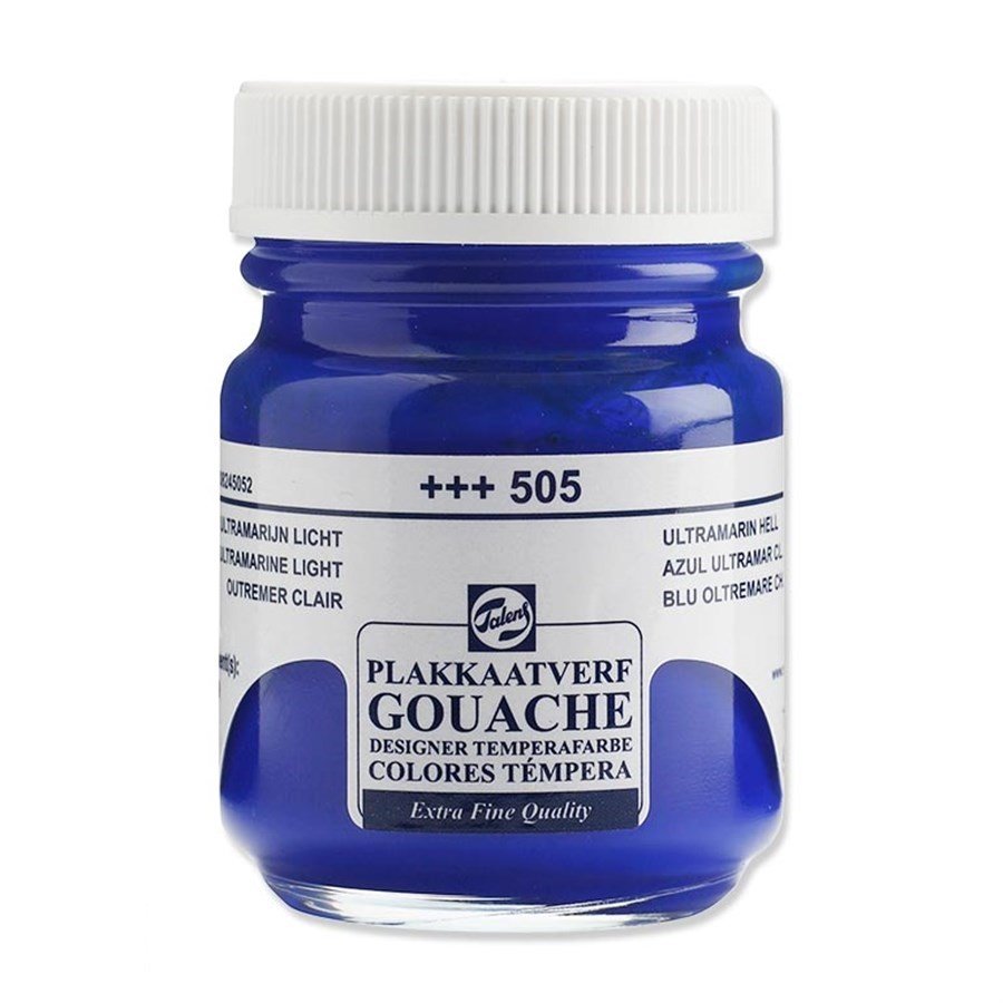 Talens Guaj Boya 50ml- 505 Ultramarine Light