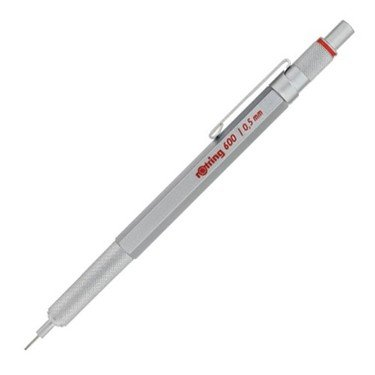Rotring 600 Mekanik Versatil Uçlu Kalem Krom 0.5 Mm