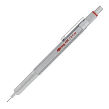 Rotring 600 Mekanik Versatil Uçlu Kalem Krom 0.5 Mm