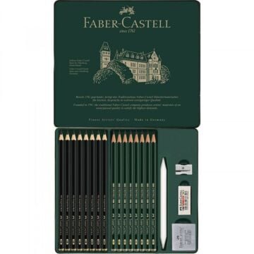 Faber Castell Pitt Graphite Matt Dereceli Kalem Seti 20'li