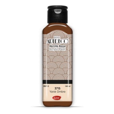 Artdeco Yeni Formül Akrilik Boya 140 ml 3715 Yanık Ombre