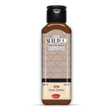 Artdeco Yeni Formül Akrilik Boya 140 ml 3715 Yanık Ombre