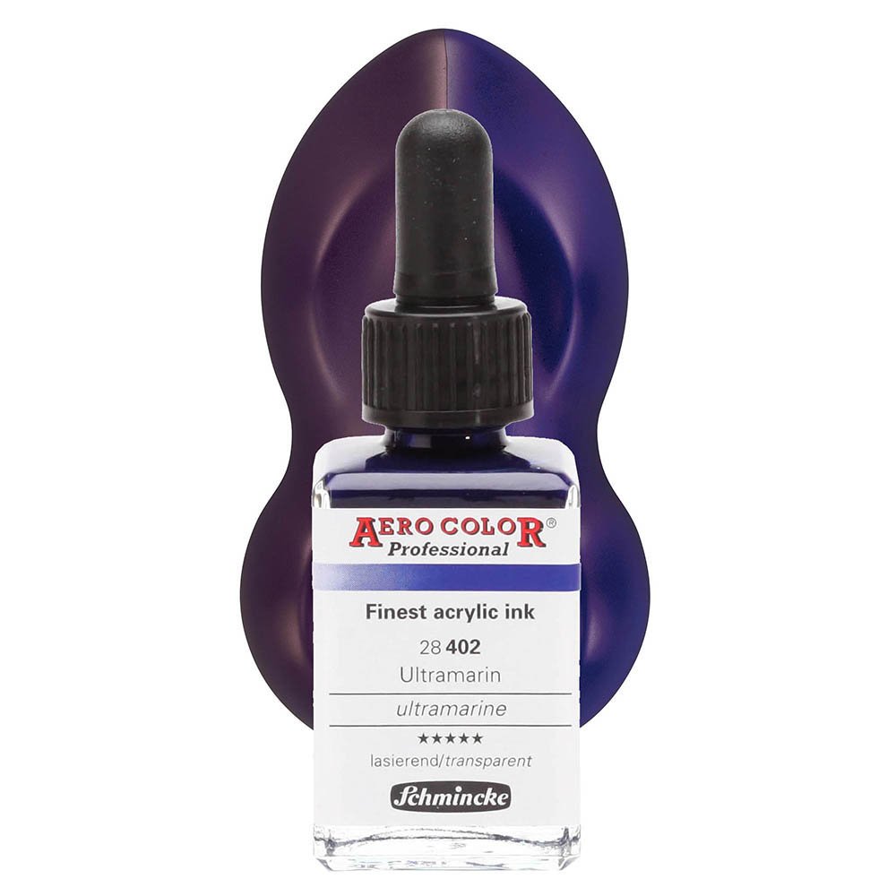 Schmincke Aero Color Airbrush Mürekkep 28 ml. 402 Ultramarine