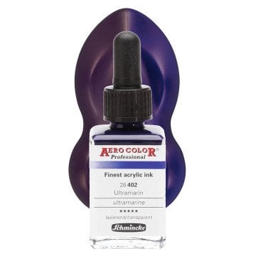 Schmincke Aero Color Airbrush Mürekkep 28 ml. 402 Ultramarine