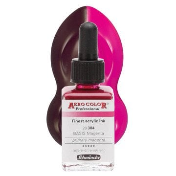 Schmincke Aero Color Airbrush Mürekkep 28 ml. 304 Primary Magenta