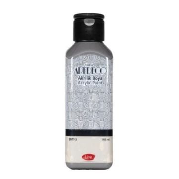 Artdeco Yeni Formül Akrilik Boya 140 ml 3705 Grafiti Gri