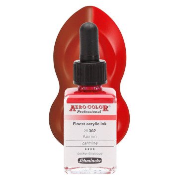 Schmincke Aero Color Airbrush Mürekkep 28 ml. 302 Carmine