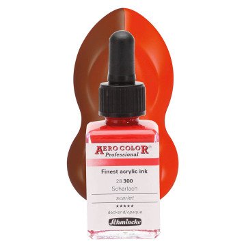 Schmincke Aero Color Airbrush Mürekkep 28 ml. 300 Scarlet