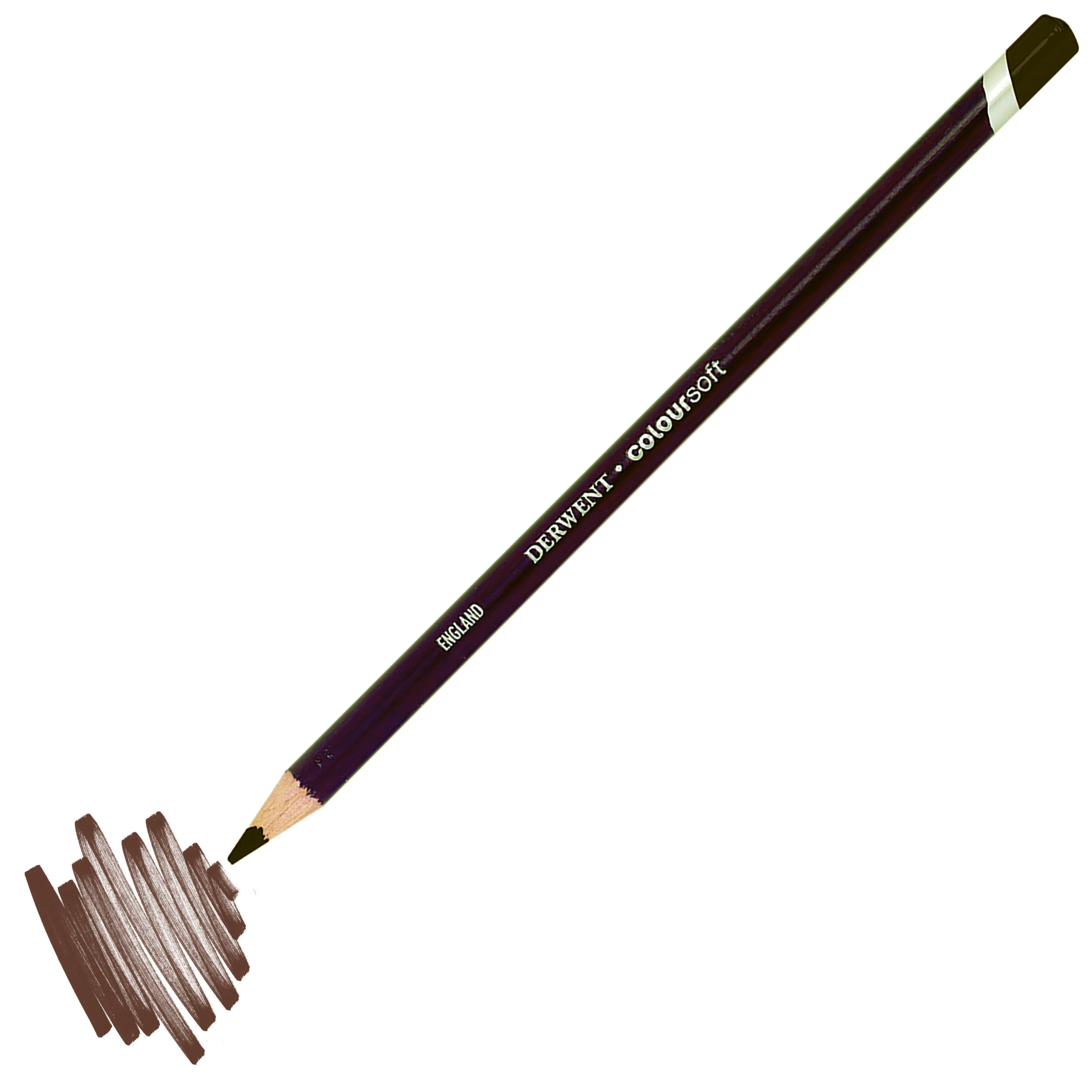 Derwent Coloursoft Kuru Boya Kalemi C630 Brown Earth