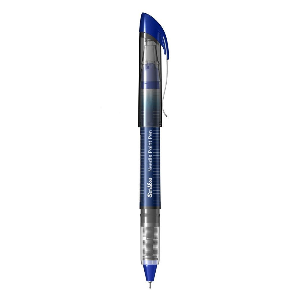 Scrikss Roller İğne Uçlu Kalem 0,5mm Mavi