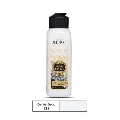 Artdeco Multi Surface Akrilik Boya 140ml Dantel Beyaz 318