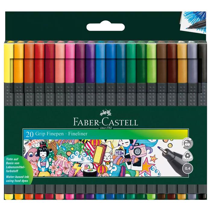 Faber Castell Grip Finepen 0.4 mm 20'li 151620