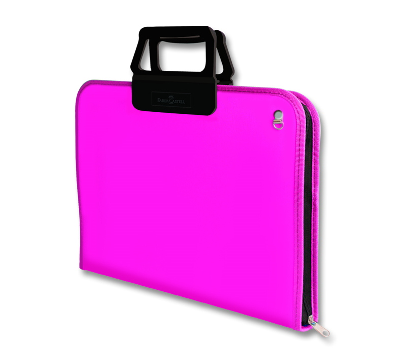 Faber Castell Proje Resim Çantası 38x55 cm Pembe