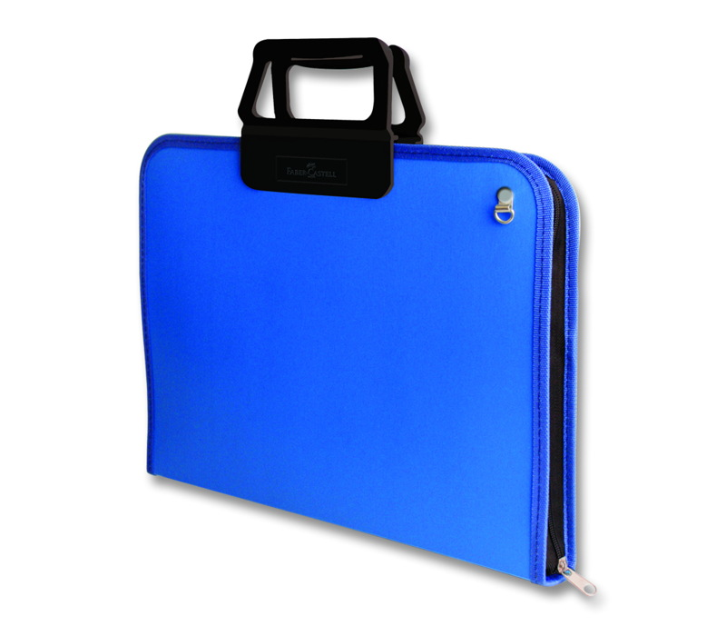 Faber Castell Proje Resim Çantası 38x55 cm Mavi