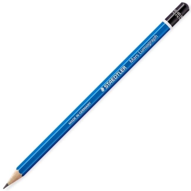 Staedtler Mars Lumograph Dereceli Kalem 2B