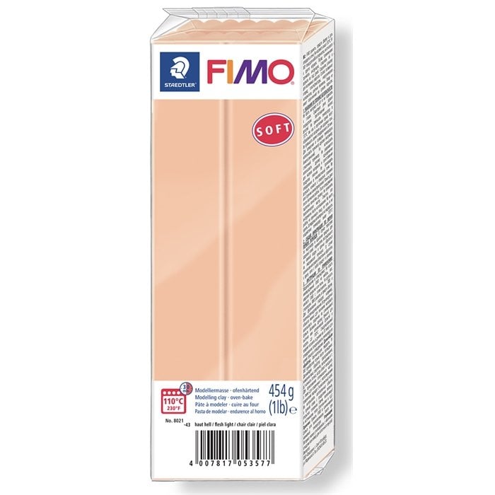 Staedtler Fimo Soft Polimer Kil 454gr 43-Açık Ten Rengi