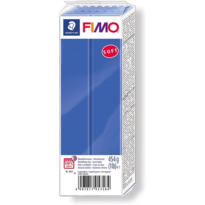 Staedtler Fimo Soft Polimer Kil 454gr 33-Parlak Mavi