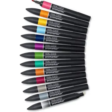 Winsor & Newton Promarker Set 12+1 Tattoo Tones (12 x Renk + Karıştırıcı)