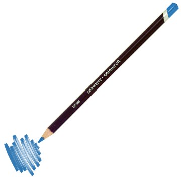Derwent Coloursoft Kuru Boya Kalemi C350 Iced Blue