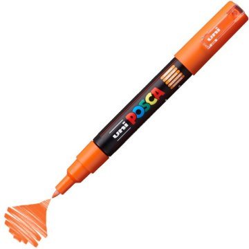 Uni Posca PC-1M Boyama Markörü 0.7 mm TURUNCU