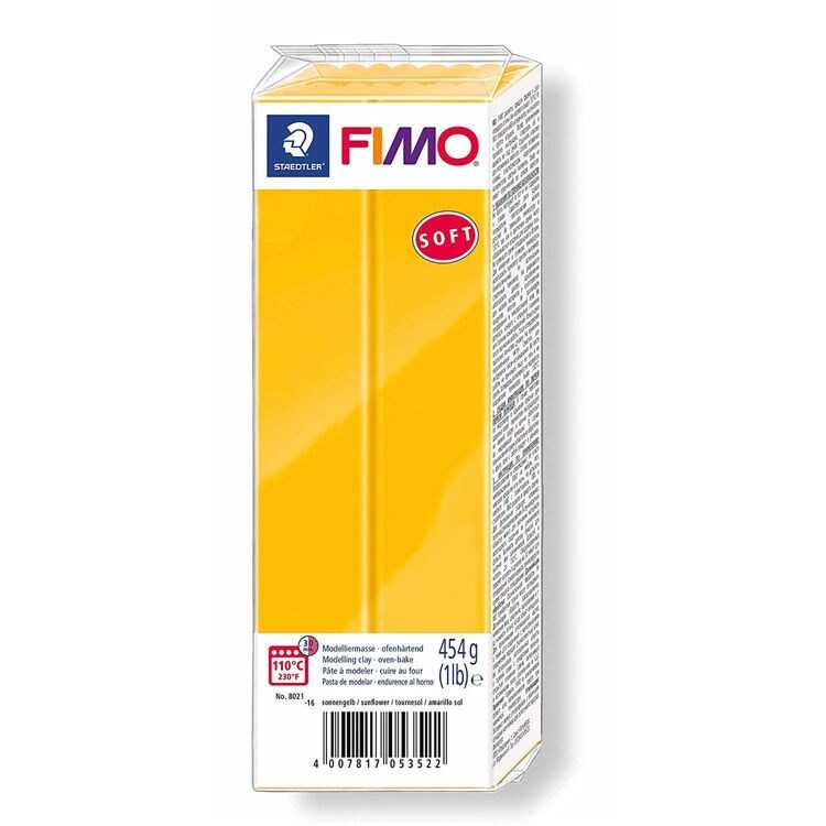 Staedtler Fimo Soft Polimer Kil 454gr 16-Ayçiçeği