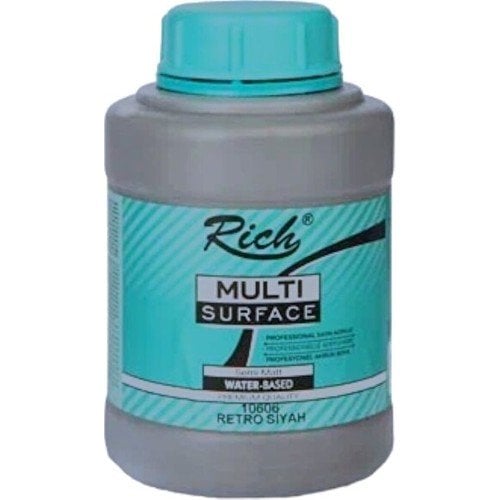 Rich Multi Surface Boya 10606 - RETRO SİYAH 1,75 kg ( 1250 cc )