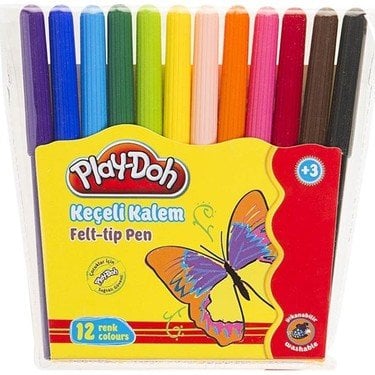 Play Doh Keçeli Kalem 12 Renk