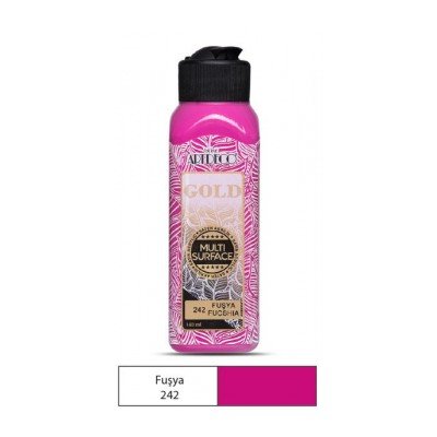 Artdeco Multi Surface Akrilik Boya 140ml Fuşya 242