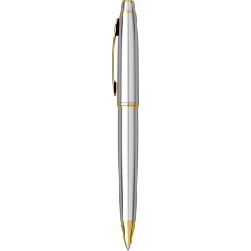 Scrikss 35 Tükenmez Kalem Gold Krom Lüks Kutuda