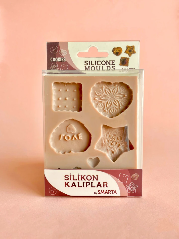 Smarta Silikon Kalıp Kurabiyeler