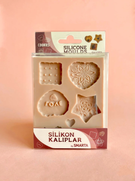 Smarta Silikon Kalıp Kurabiyeler