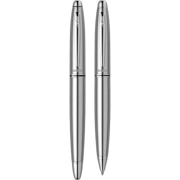 Scrikss 88 Dolma Kalem + Tükenmez Kalem Seti Krom