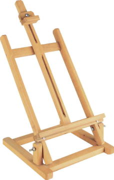 Ahşap Şövale Masa Üstü Kayın 70cm