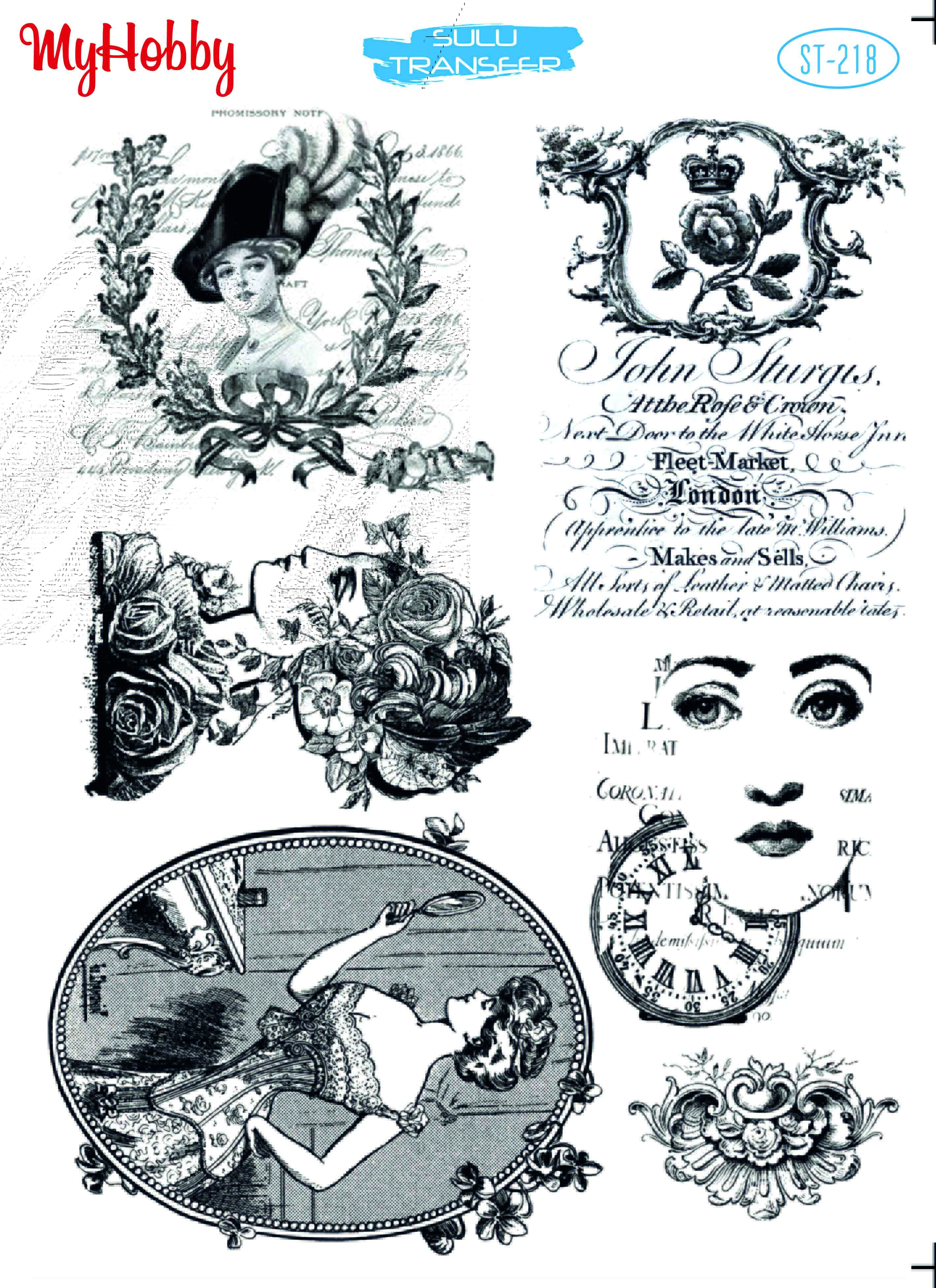 My Hobby Sulu Transfer 25*35 cm STB-218