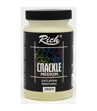 Rich Crackle (Boya) Medium (Medyum) Çatlatma 250 ml