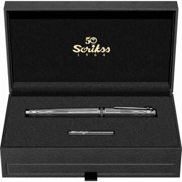Scrikss Heritage  Dolma Kalem M Uç Mat Siyah