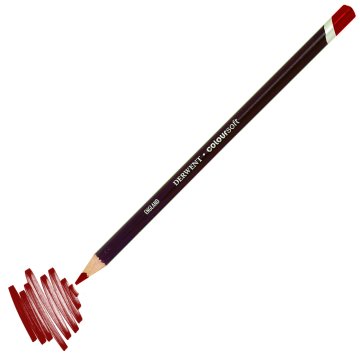 Derwent Coloursoft Kuru Boya Kalemi C110 Scarlet