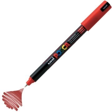 Uni Posca PC-1MR Boyama Markörü 0.7 mm KIRMIZI
