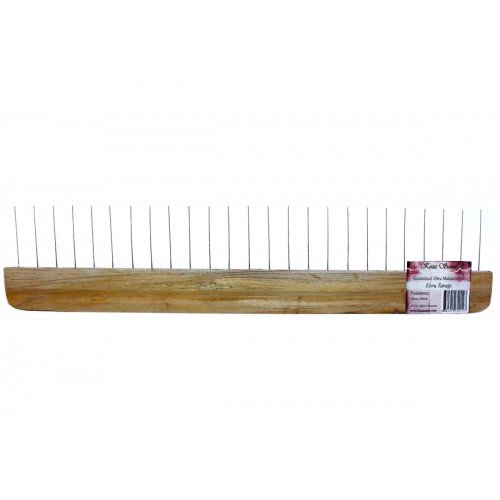 Koza Ebru Tarağı Paslanmaz 50 cm x 20 mm