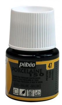 PEBEO PORCELAİNE 150 FIRINLANABİLİR PORSELEN BOYASI 47 PEWTER