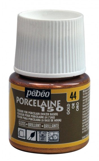 PEBEO PORCELAİNE 150 FIRINLANABİLİR PORSELEN BOYASI 44 GOLD